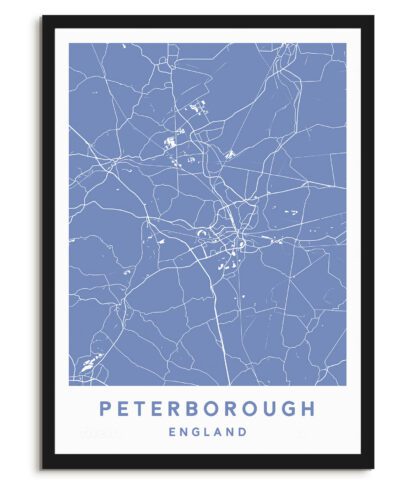 Peterborough, England - Map