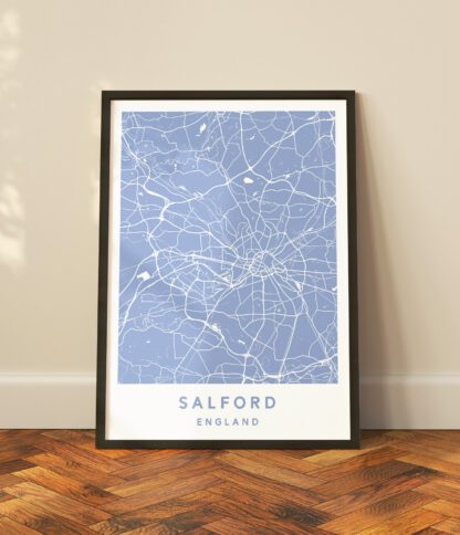 Salford, England - Map - Image 2