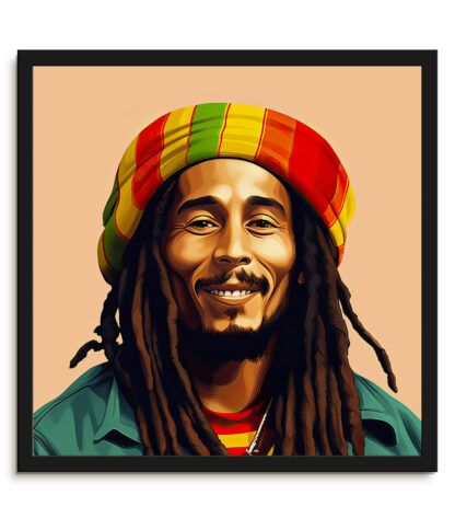 Bob Marley - Famous faces
