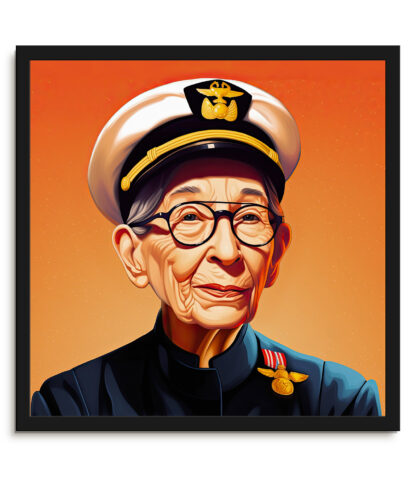 Grace Hopper - Famous faces