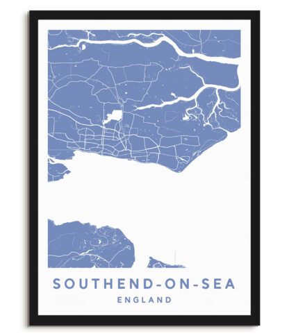 Southend-on-Sea, England - Map