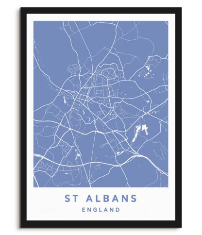 St Albans, England - Map