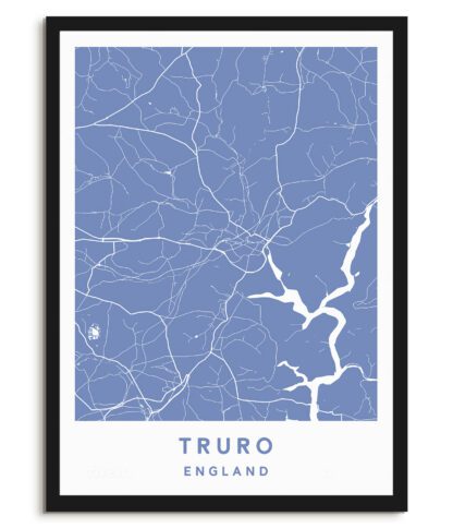 Truro, England - Map