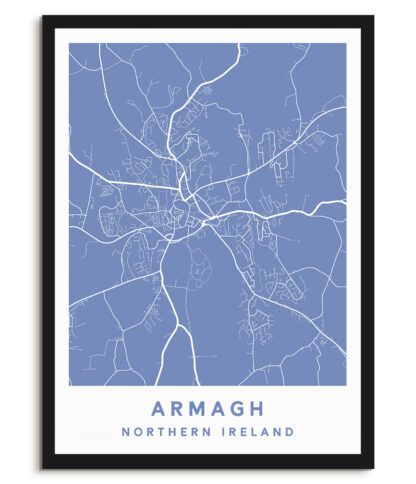 Armagh, Northern Ireland - Map