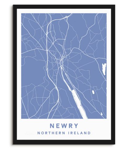 Newry, Northern Ireland - Map