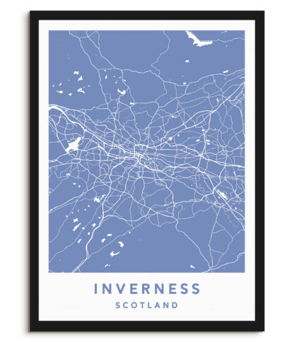 Inverness, Scotland - Map