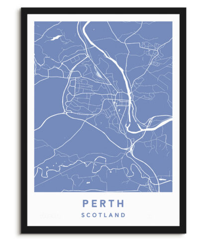 Perth, Scotland - Map