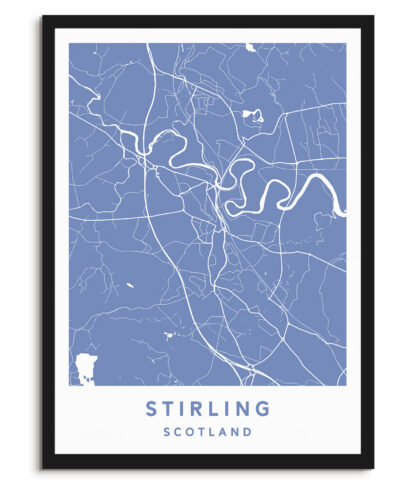 Stirling, Scotland - Map
