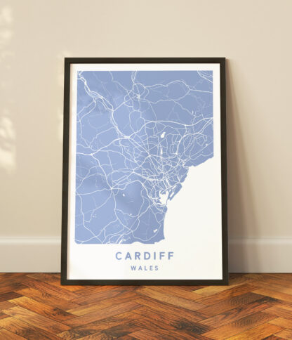 Cardiff, Wales - Map - Image 2