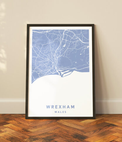 Wrexham, Wales - Map - Image 2