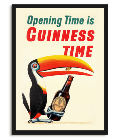 Opening time Guiness - Vintage adverts
