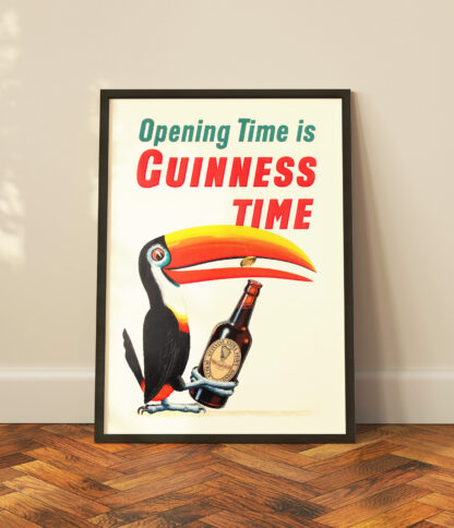 Opening time Guiness - Vintage adverts - Image 2