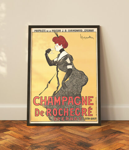 Champagne De Rochegre - Vintage advert - Image 2
