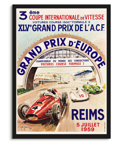 Grand Prix Europe - Vintage advert