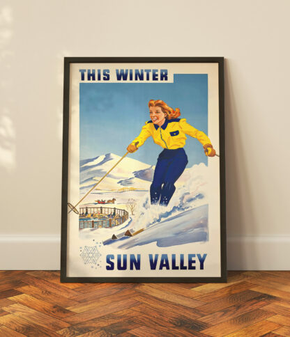 Sun Valley Skiing - Vintage travel - Image 2