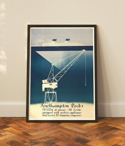Southampton Docks - Vintage advert - Image 2
