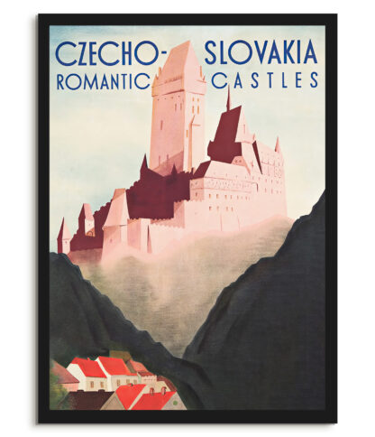 Czechoslovakian Castles - Vintage travel
