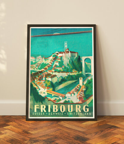 Fribourg, Switzerland - Vintage travel - Image 2