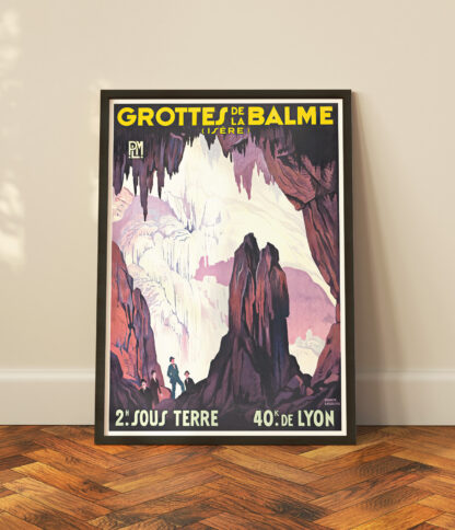 The caves of La Balme - Vintage travel - Image 2