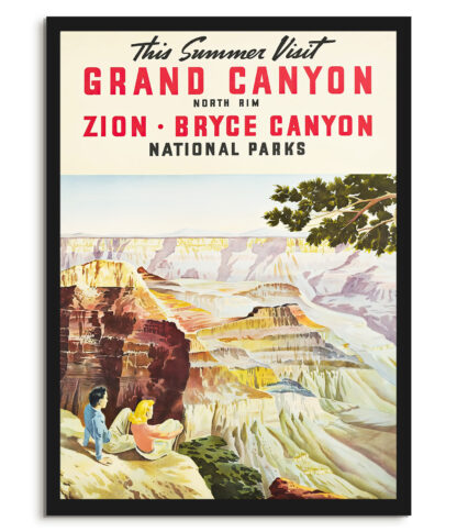 Grand Canyon, Arizona - Vintage travel