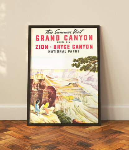 Grand Canyon, Arizona - Vintage travel - Image 2