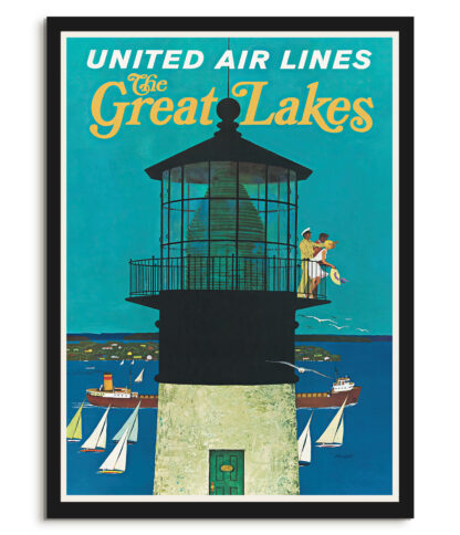 The Great Lakes, North America - Vintage travel
