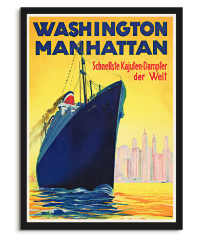 Washington - Manhattan - Vintage travel