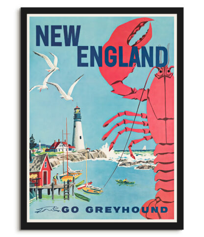 New England, US - Vintage travel