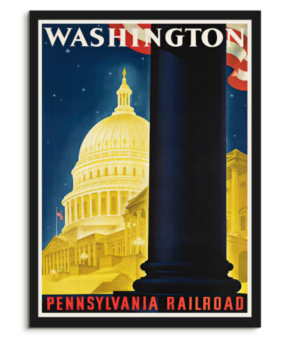 Washington, US - Vintage travel